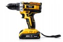 WIERTARKO WKRĘTARKA AKUMULATOROWA 36V ŻÓŁTA 2 AKUMULATORY 5.0Ah WALIZA moc