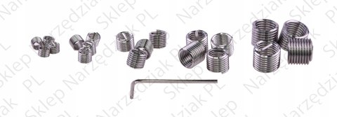 Zestaw narzędzi do naprawy gwintów Falon-Tech 131 el. M5-M12