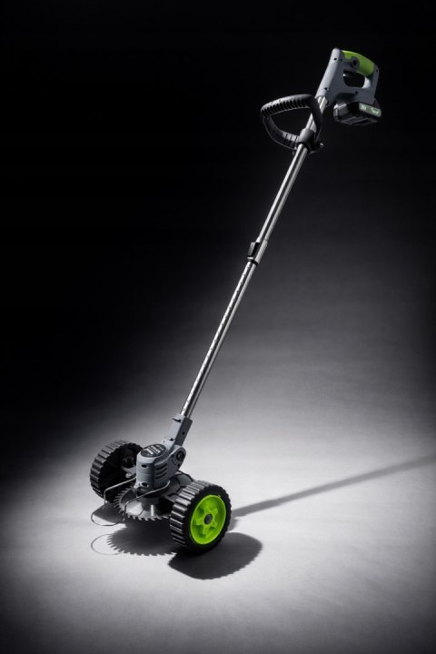 XXXL PODKASZARKA AKUMULATOROWA KOSA OGRODOWA WYKASZARKA NA KOŁACH 36V 2xAKU