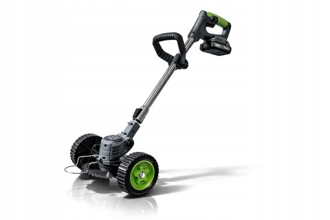 XXXL PODKASZARKA AKUMULATOROWA KOSA OGRODOWA WYKASZARKA NA KOŁACH 36V 2xAKU