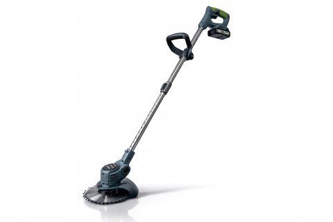 XXXL PODKASZARKA AKUMULATOROWA KOSA OGRODOWA WYKASZARKA NA KOŁACH 36V 2xAKU