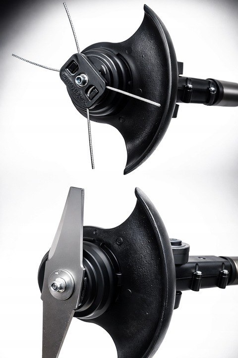 XXXL PODKASZARKA AKUMULATOROWA KOSA OGRODOWA WYKASZARKA NA KOŁACH 36V 2xAKU