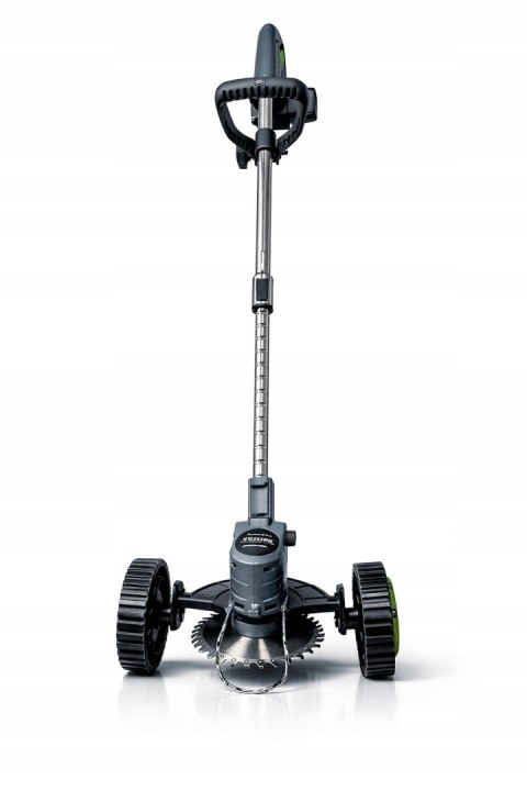 XXXL PODKASZARKA AKUMULATOROWA KOSA OGRODOWA WYKASZARKA NA KOŁACH 36V 2xAKU