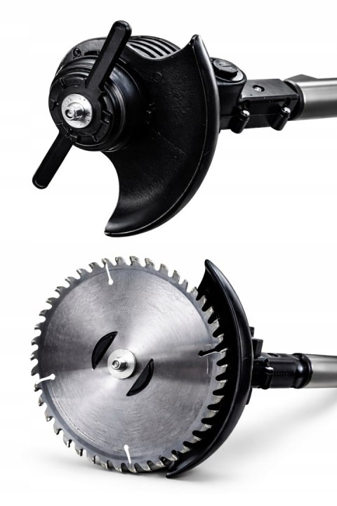 XXXL PODKASZARKA AKUMULATOROWA KOSA OGRODOWA WYKASZARKA NA KOŁACH 36V 2xAKU