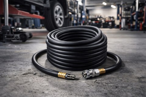 10M WĄŻ PNEUMATYCZNY PRZEWÓD DO KOMPRESORA 10x17MM GUMOWY ELASTYCZNY MOCNY