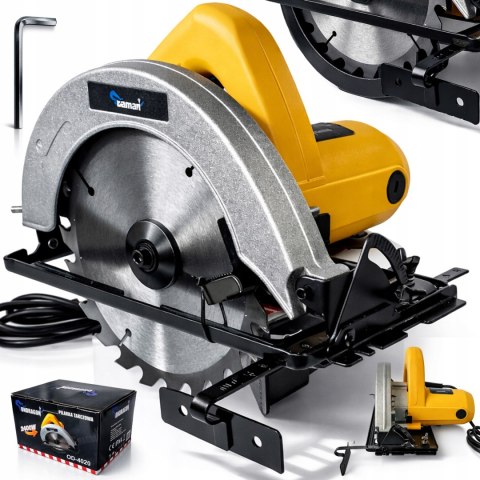 2400W PIŁA TARCZOWA PILARKA RĘCZNA DO DREWNA Z LASEREM PRZECINARKA 185 MM