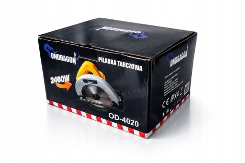 2400W PIŁA TARCZOWA PILARKA RĘCZNA DO DREWNA Z LASEREM PRZECINARKA 185 MM