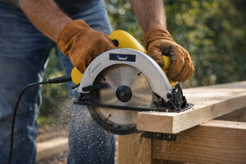 2400W PIŁA TARCZOWA PILARKA RĘCZNA DO DREWNA Z LASEREM PRZECINARKA 185 MM