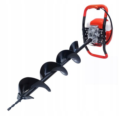 3 WIERTŁA WIERTNICA GLEBOWA ŚWIDER SPALINOWY DO GLEBY ZIEMI + PRZEDŁUŻKA