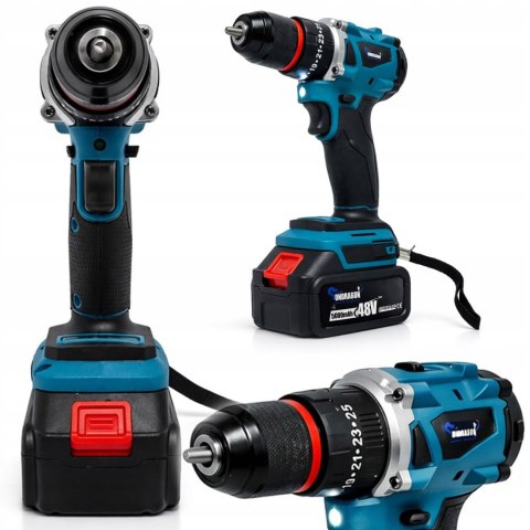 4w1 ZESTAW NARZĘDZI AKUMULATOROWYCH 5AH 48V MŁOT SZLIFIERKA WKRĘTARKA KLUCZ