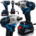 4w1 ZESTAW NARZĘDZI AKUMULATOROWYCH 5AH 48V MŁOT SZLIFIERKA WKRĘTARKA KLUCZ