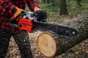 BEZSZCZOTKOWA PIŁA ŁAŃCUCHOWA PILARKA AKUMULATOROWA 16" 48V 2x AKU PRO