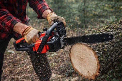 BEZSZCZOTKOWA PIŁA ŁAŃCUCHOWA PILARKA AKUMULATOROWA 16" 48V 2x AKU PRO