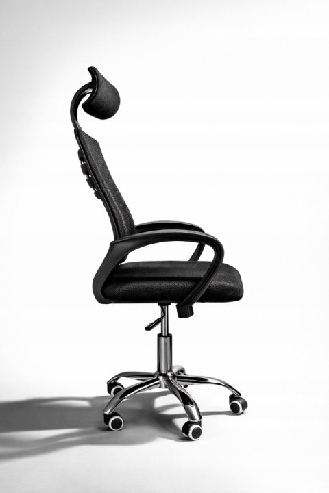 FOTEL BIUROWY OBROTOWY KRZESŁO DO BIURKA BIUROWE MIKROSIATKA KRZESEŁKO