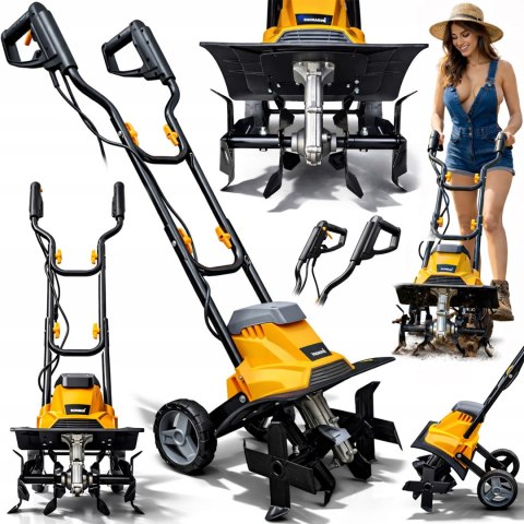 GLEBOGRYZARKA ELEKTRYCZNA KULTYWATOR DO ZIEMI 1900W 400mm GŁĘBOKOŚĆ 220MM