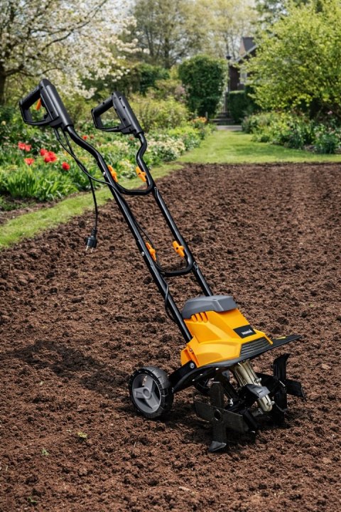 GLEBOGRYZARKA ELEKTRYCZNA KULTYWATOR DO ZIEMI 1900W 400mm GŁĘBOKOŚĆ 220MM