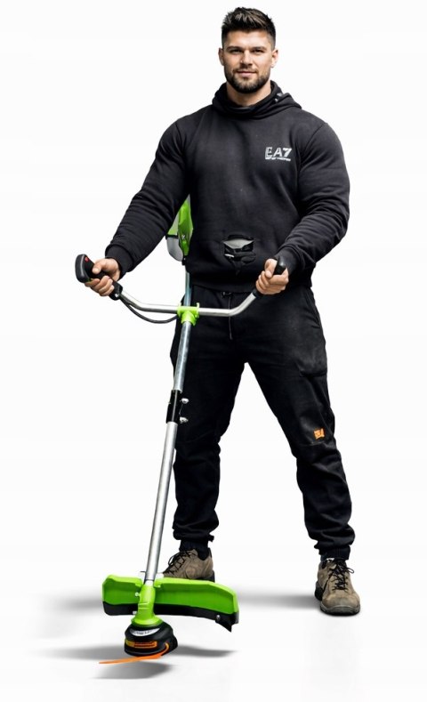 KOSA SPALINOWA 7KM PODKASZARKA KOSIARKA MOC +TARCZA +GŁOWICA +SZELKI +ŻYŁKA