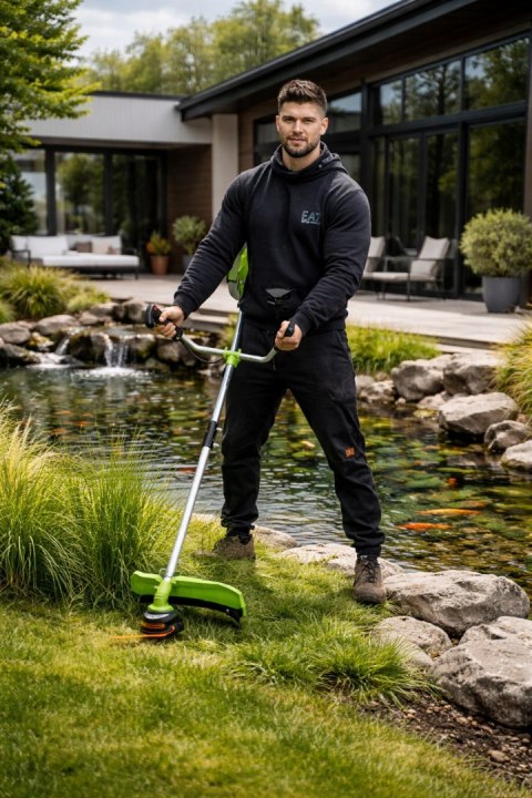 KOSA SPALINOWA 7KM PODKASZARKA KOSIARKA MOC +TARCZA +GŁOWICA +SZELKI +ŻYŁKA