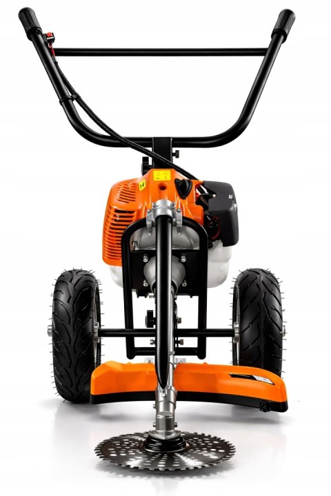 KOSA SPALINOWA NA KOŁACH KOSIARKA PODKASZARKA TROLEY WYKASZARKA 5,2km MOCNA