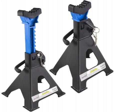 Kobyłki z podpórkami FT 3T komplet 2 szt. wysokość 290-430 mm