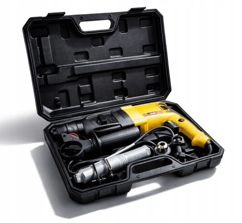 MŁOTOWIERTARKA WIERTARKA Z UDAREM MŁOT UDAROWY ZESTAW SDS + PLUS MOC 3150W