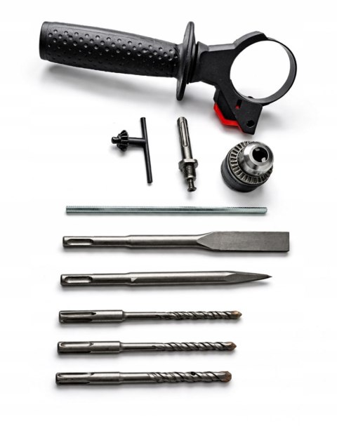 MŁOTOWIERTARKA WIERTARKA Z UDAREM MŁOT UDAROWY ZESTAW SDS + PLUS MOC 3150W