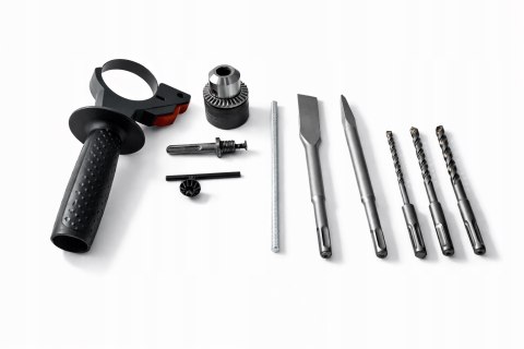 MŁOTOWIERTARKA WIERTARKA Z UDAREM MŁOT UDAROWY ZESTAW SDS + PLUS MOC 3150W