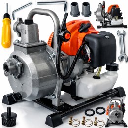 MOTOPOMPA POMPA SPALINOWA WYDAJNA ŁATWE ZASYSANIE DO WODY 350L/MIN 1