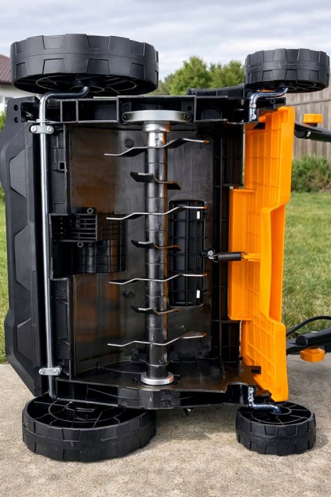 N AERATOR WERTYKULATOR ELEKTRYCZNY 3w1 2800W Z KOSZEM AERACJA WERTYKULACJA