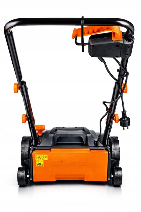 N AERATOR WERTYKULATOR ELEKTRYCZNY 3w1 2800W Z KOSZEM AERACJA WERTYKULACJA