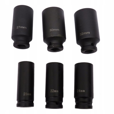 Nasadka udarowa Falon-Tech 6-kątna 1/2" CRV 35 el. 8-32 mm