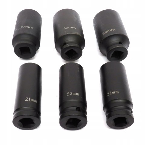 Nasadka udarowa Falon-Tech 6-kątna 1/2" CRV 35 el. 8-32 mm