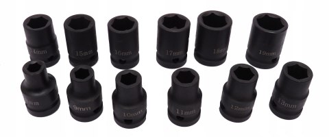 Nasadka udarowa Falon-Tech 6-kątna 1/2" CRV 35 el. 8-32 mm