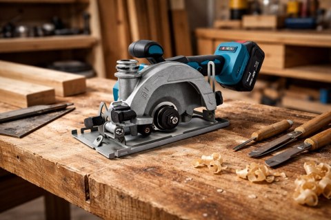 PILARKA TARCZOWA 150MM BEZSZCZOTKOWA MOCNA 36V AKUMULATOROWA DO DREWNA PRO