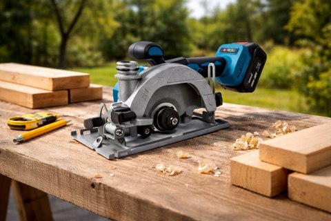 PILARKA TARCZOWA 150MM BEZSZCZOTKOWA MOCNA 36V AKUMULATOROWA DO DREWNA PRO