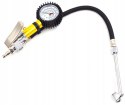 Pistolet do pompowania kół Falon-Tech z manometrem 0-15 bar, wąż 45 cm