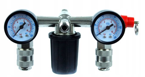 Trójnik rozdzielacz ciśnieniowy do kompresora 230V