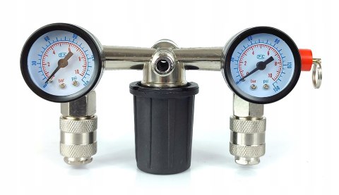 Trójnik rozdzielacz ciśnieniowy do kompresora 230V