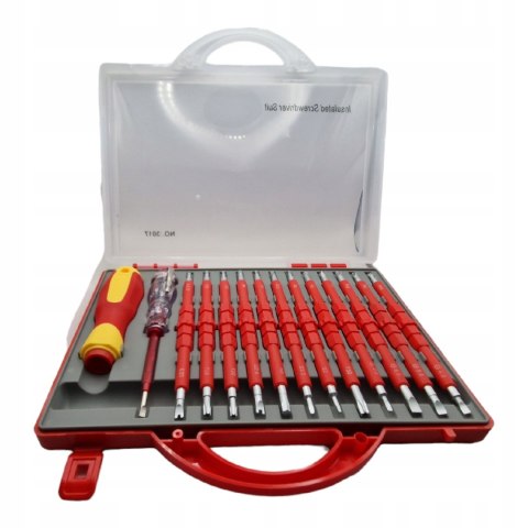 Wkrętak izolowany Falon-Tech 26-elementowy zestaw z walizką