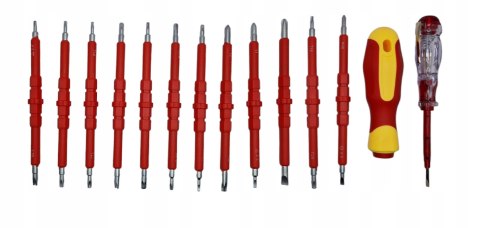 Wkrętak izolowany Falon-Tech 26-elementowy zestaw z walizką