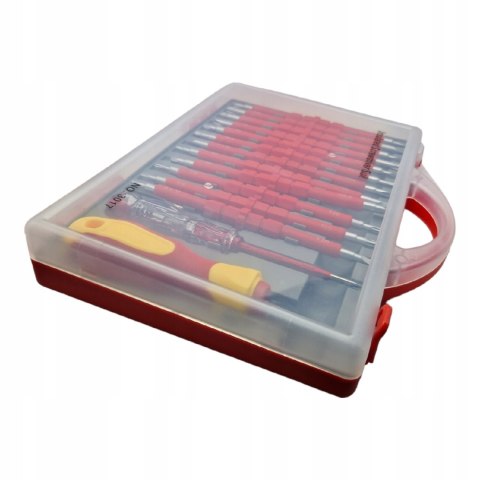 Wkrętak izolowany Falon-Tech 26-elementowy zestaw z walizką