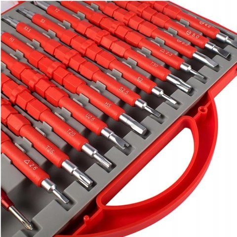 Wkrętak izolowany Falon-Tech 26-elementowy zestaw z walizką