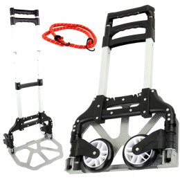 Wózek transportowy składany Kraft&Dele aluminiowy 80 kg