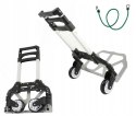Wózek transportowy składany Kraft&Dele aluminiowy 80 kg