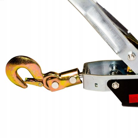 Wyciągarka ręczna linowa Falon-Tech 4000 kg 2 haki lina 6 mm 2,5 m