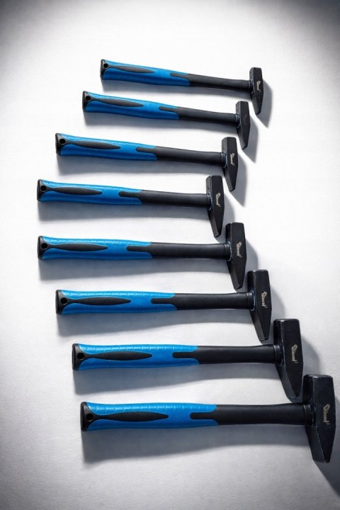 ZESTAW MŁOTKÓW ŚLUSARSKICH MŁOTEK MŁOTKI 8SZT 100 - 1500G FIBERGLASS PRO