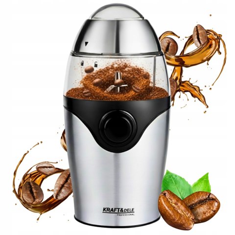 MŁYNEK DO MIELENIA KAWY ELEKTRYCZNY ORZECHÓW PRZYPRAW GRINDER MOCNY 300W