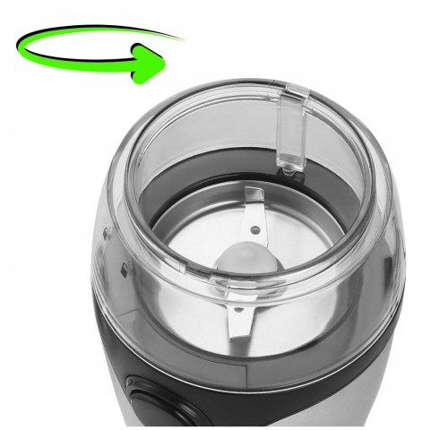 MŁYNEK DO MIELENIA KAWY ELEKTRYCZNY ORZECHÓW PRZYPRAW GRINDER MOCNY 300W