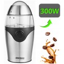 MŁYNEK DO MIELENIA KAWY ELEKTRYCZNY ORZECHÓW PRZYPRAW GRINDER MOCNY 300W