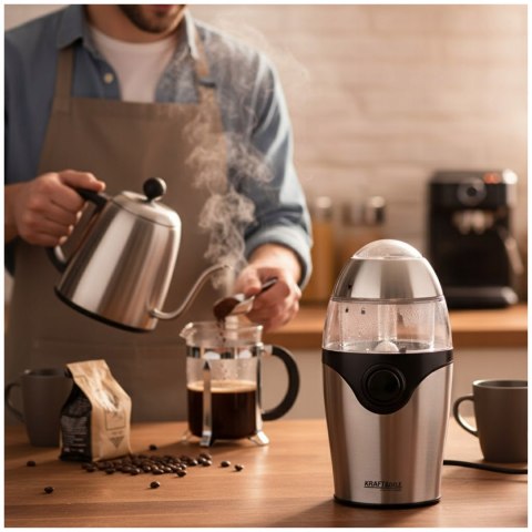 MŁYNEK DO MIELENIA KAWY ELEKTRYCZNY ORZECHÓW PRZYPRAW GRINDER MOCNY 300W